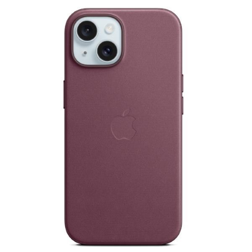 APPLE iPHONE 15 CUSTODIA MAGSAFE IN TESSUTO FINEWOVEN MULBERRY